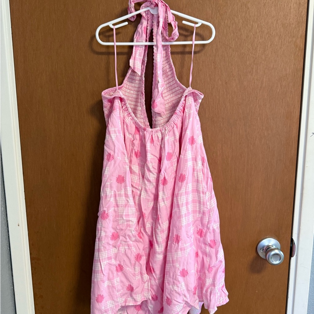 🩷 Fighting Eel Pink Palaka Dress 🩷 - Picture 2 of 3